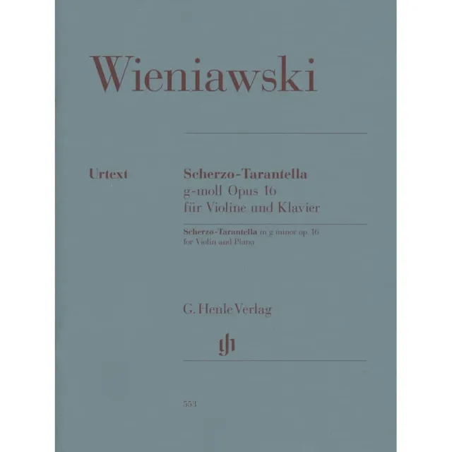 Henle Wieniawski Scherzo-Tarantella g-Moll op. 16 Violine