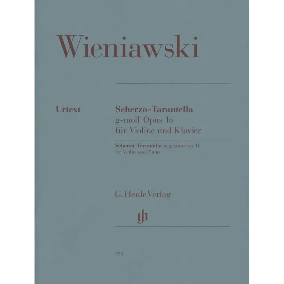 Henle Wieniawski Scherzo-Tarantella g-Moll op. 16 Violine