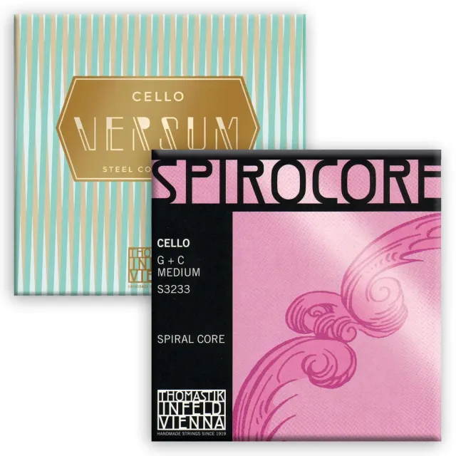 Thomastik Versum Solo Spirocore Cello Saitensatz 4/4 Medium