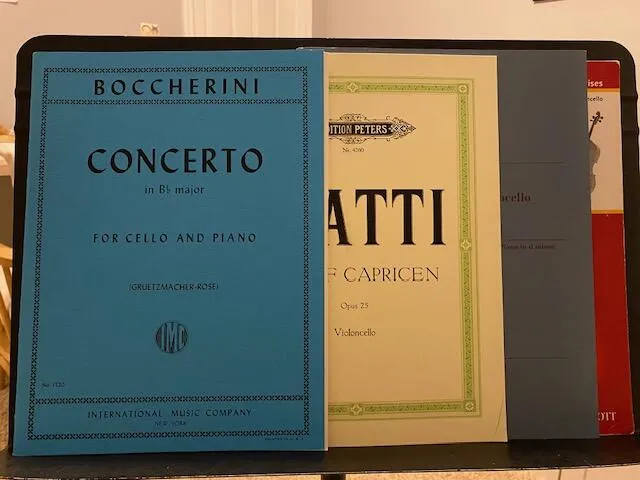 Luigi Boccherini Konzert B-Dur G 482 Noten Cello Klavier