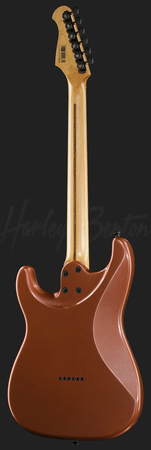 Harley Benton ST-Modern HH RBM E-Gitarre Root Beer Metallic Humbucker