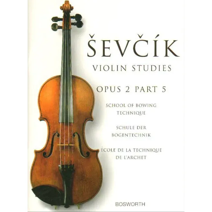 Shar Music Sevcik Opus 2 Teil 5 Noten Violine Bogentechnik