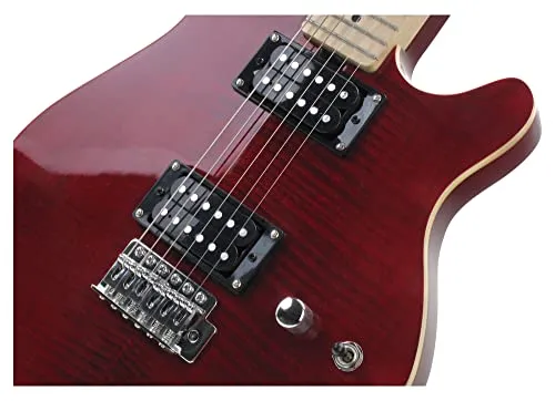 Rocktile Pro MM150-TR E-Gitarre transparent red