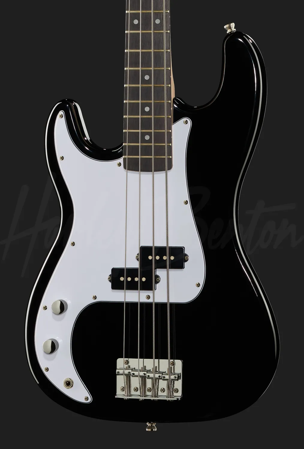 Harley Benton Student PB-20LH BK E-Bass Linkshänder Schwarz