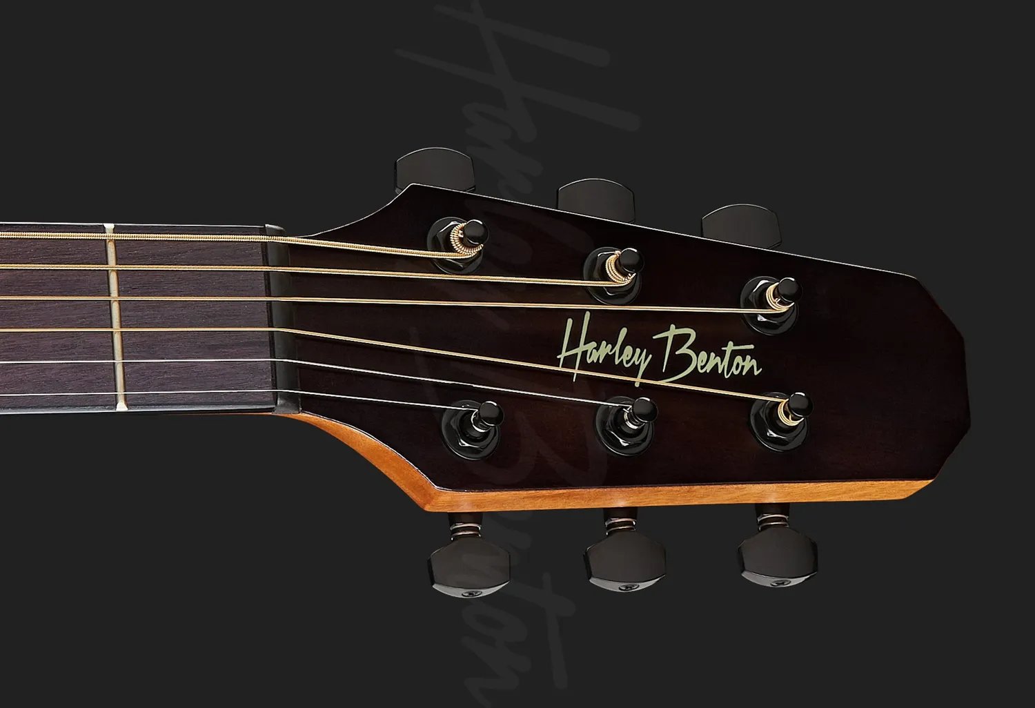 Harley Benton GS-Travel Reisegitarre Mahagoni