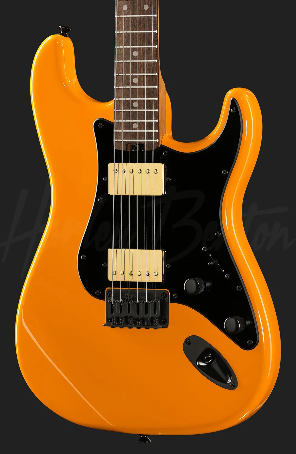 Harley Benton ST-Modern HH E-Gitarre tangerine metallic