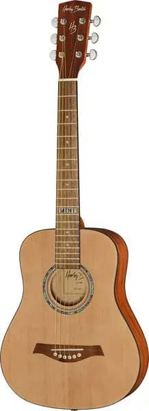 Harley Benton DS-10 Mini Westerngitarre Kurzmensur Kindergitarre