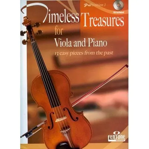 Fentone Timeless Treasures Viola Klavier erste Lage mit CD