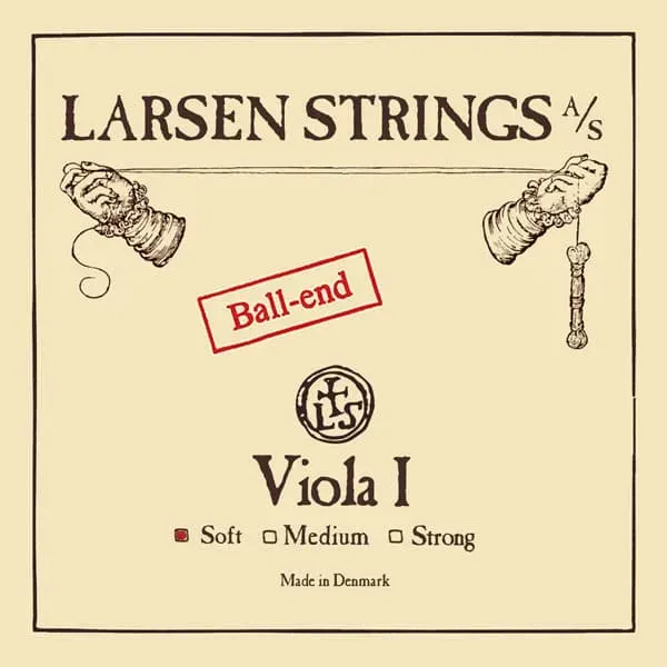Larsen Viola A Bratschensaite Medium Stahllegierung Kugel