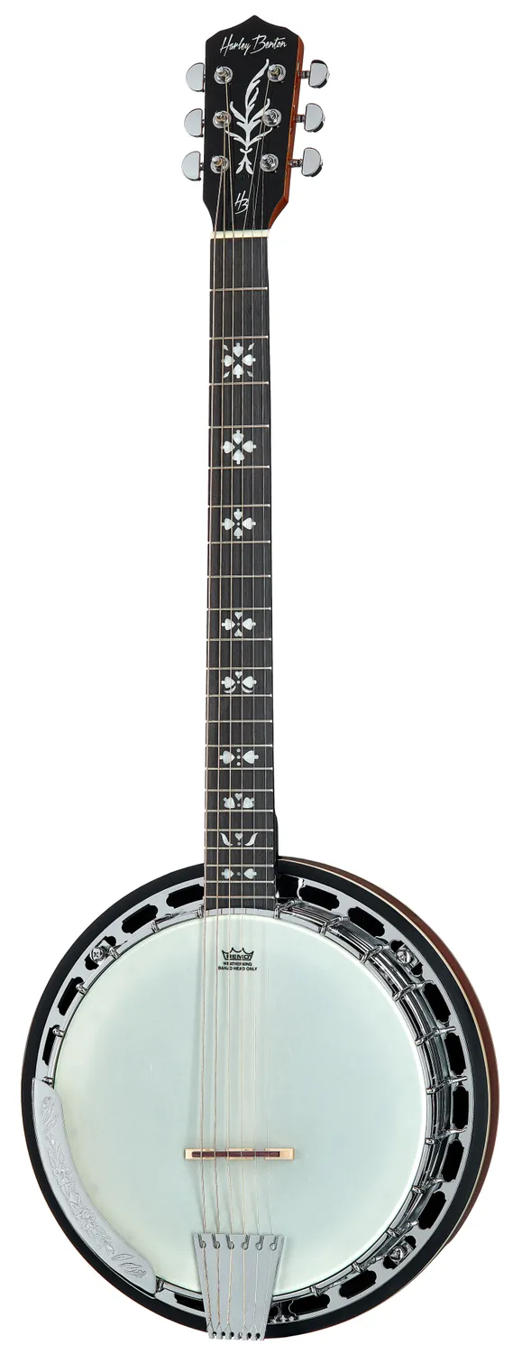 Harley Benton Bluegrass BJ-65Pro Gitarren-Banjo 6-saitig