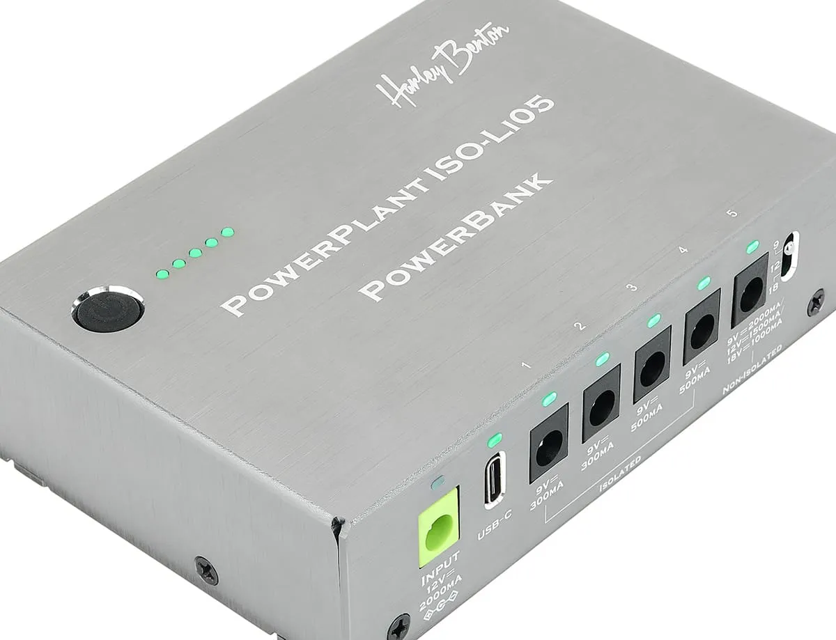 Harley Benton PowerPlant ISO-Li05 Powerbank Netzteil 6-fach isoliert