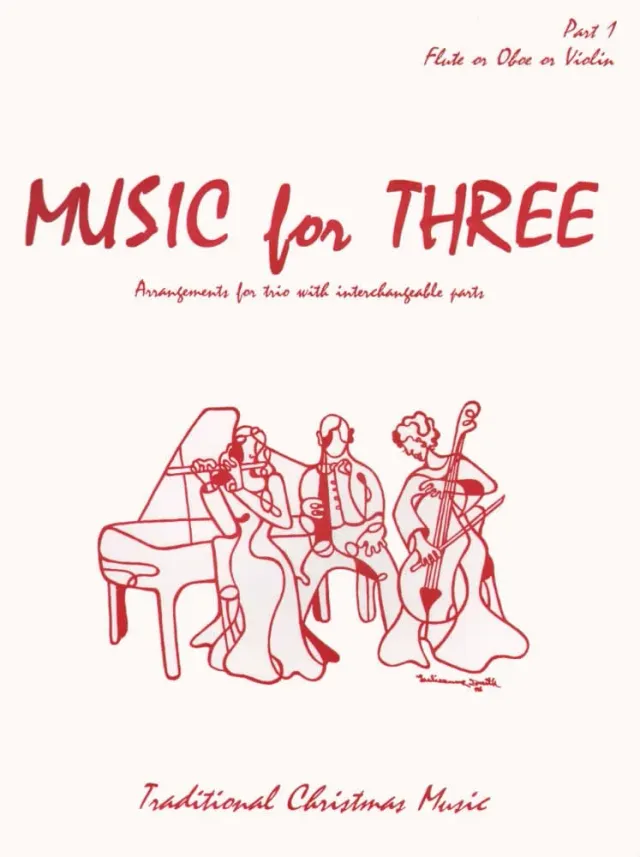 Music for Three Traditional Christmas Trios Noten Stimme 1