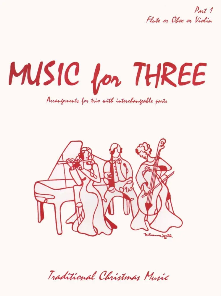 Music for Three Traditional Christmas Trios Noten Stimme 1