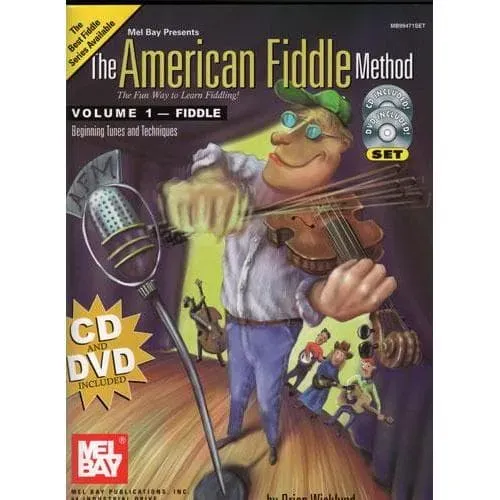 Mel Bay American Fiddle Method Geigenschule Band 1 mit CD