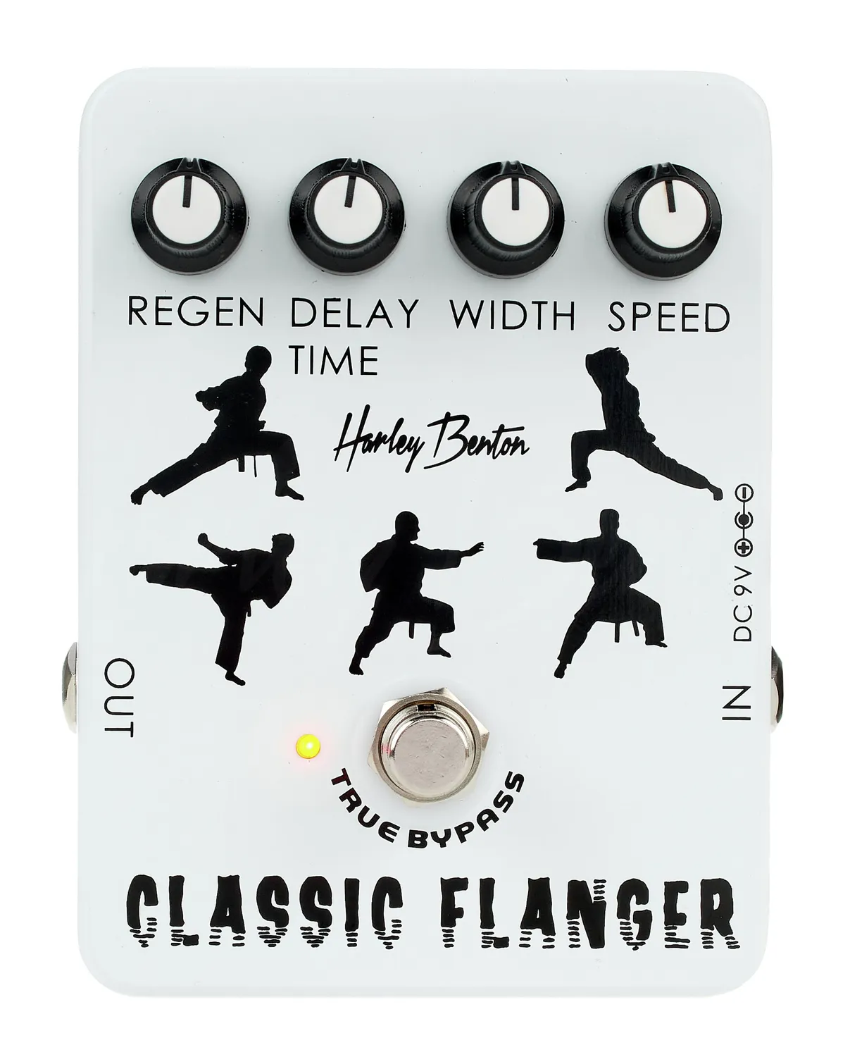 Harley Benton Classic Flanger Effektpedal True Bypass