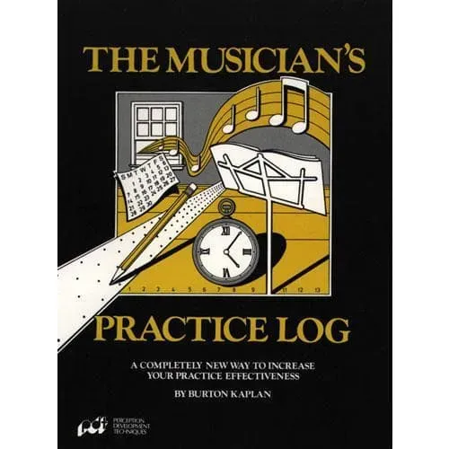 Kaplan Musicians Practice Log Übeheft Geige Übetagebuch