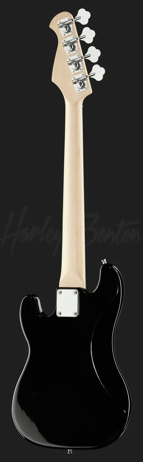 Harley Benton PB-Shorty BK E-Bass Shortscale schwarz