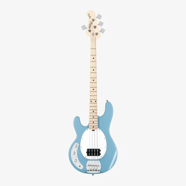 Sterling SUB StingRay RAY4 E-Bass Linkshänder Chopper Blue aktiv
