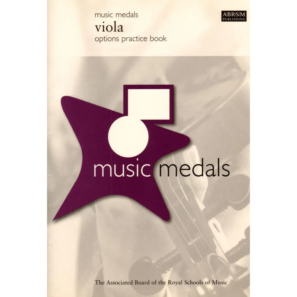 Shar Music Medals Viola Options Practice Book Noten Viola