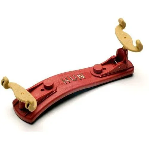 Kun Mini Schulterstütze Violine 1/4-1/16 Rot klappbar