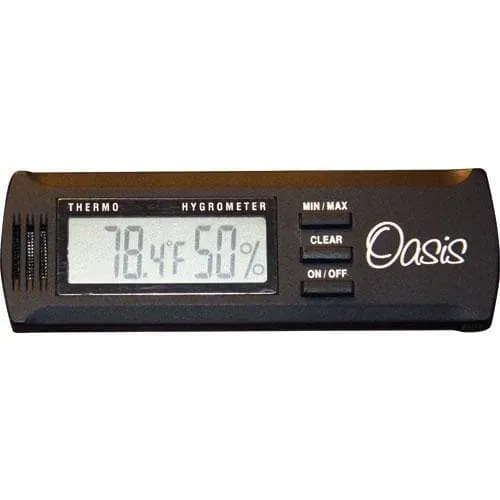 Oasis Digital Hygrometer mit Clip 20-90%