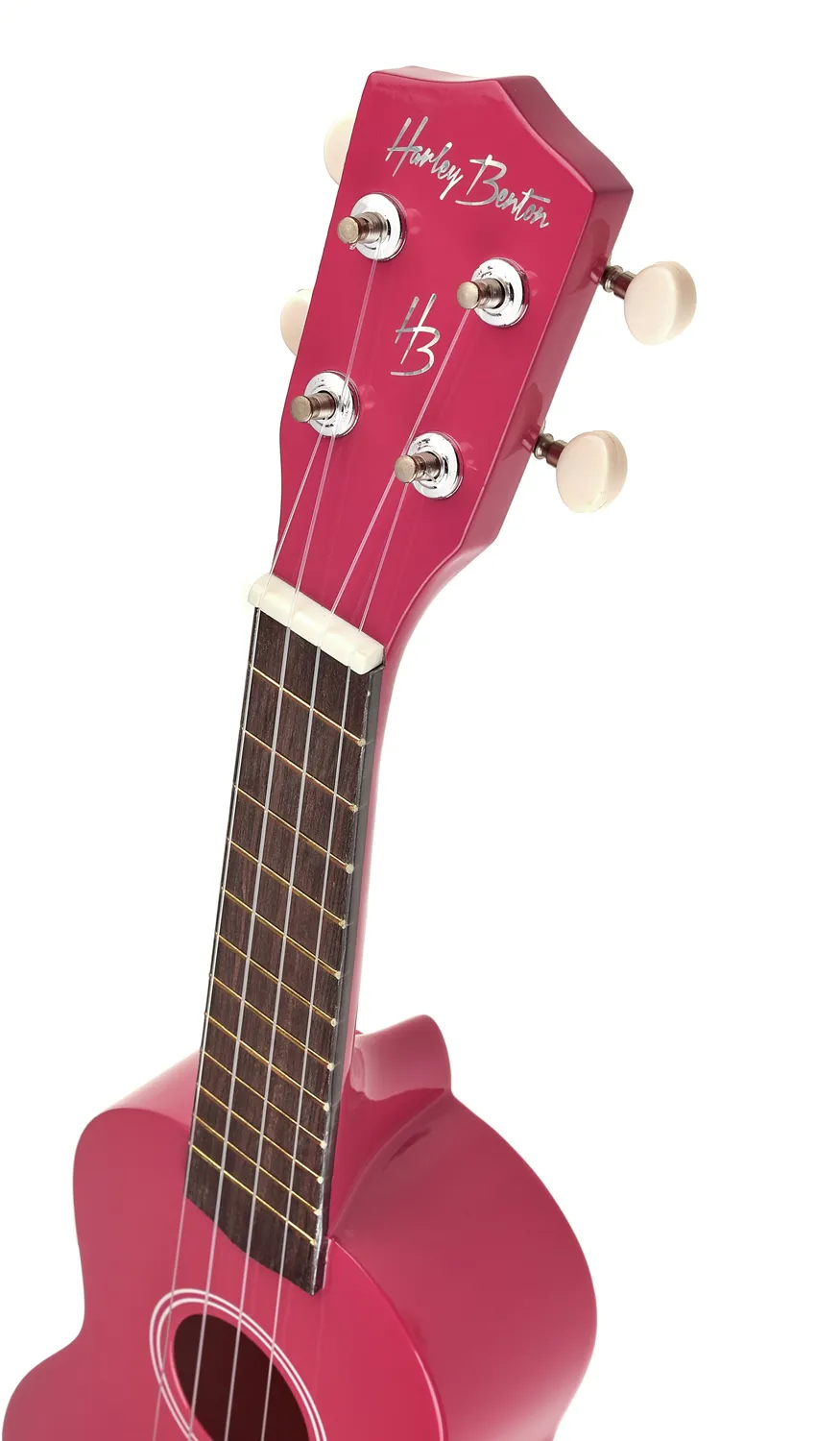 Harley Benton HBUK12 Magenta Sopran-Ukulele Einsteiger
