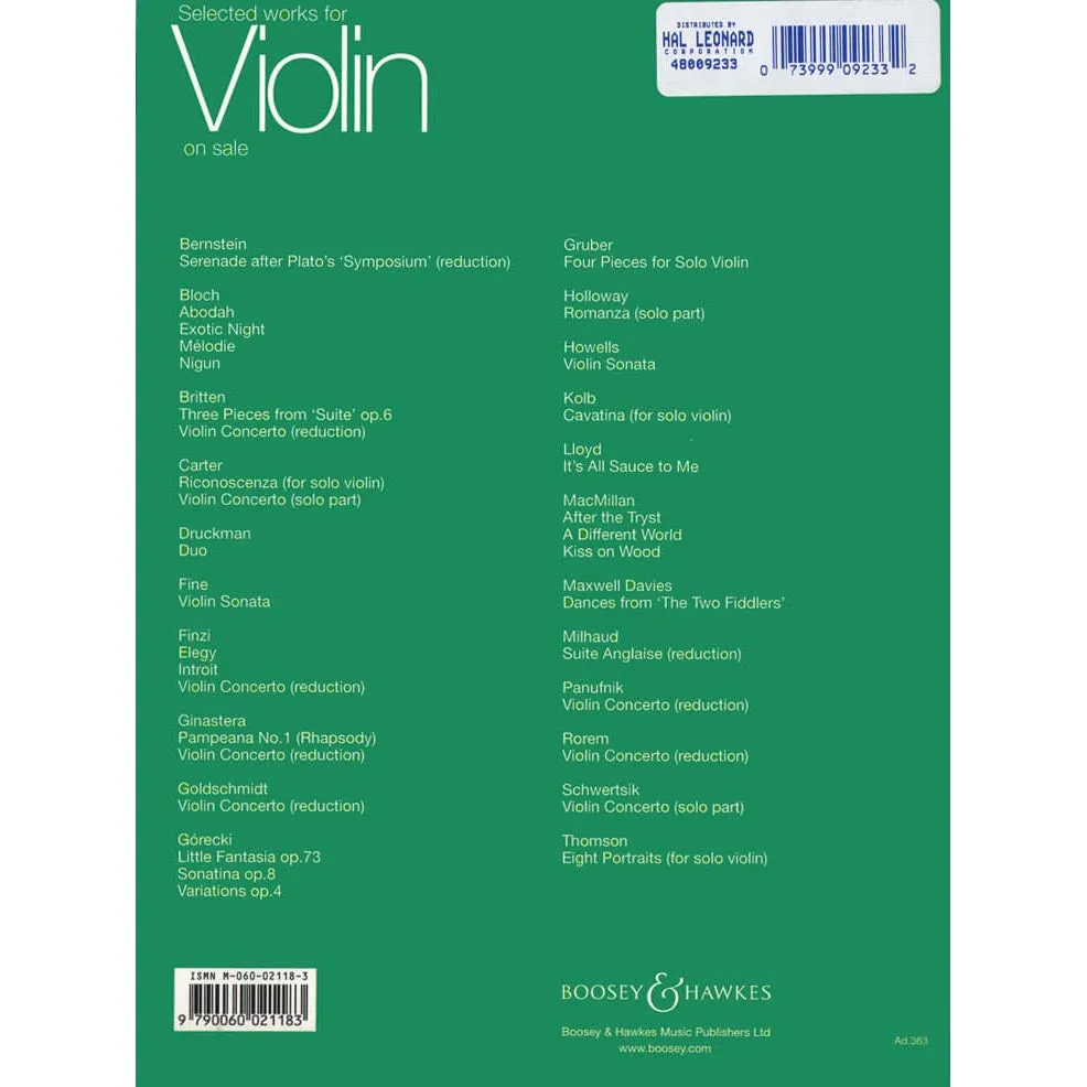 Prokofiev Sonata Op 56 Noten für zwei Violinen