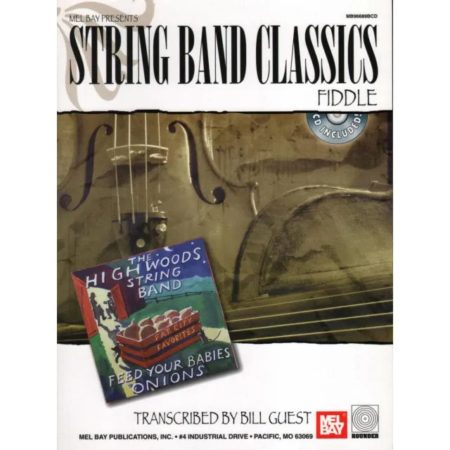 Mel Bay String Band Classics Vol.1 Violine Notenbuch mit CD