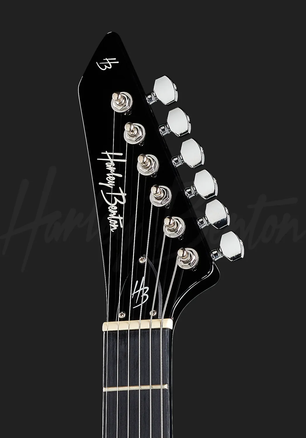 Harley Benton Rock EXtreme-76LH BK E-Gitarre Linkshänder schwarz
