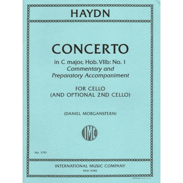 Haydn Konzert C-Dur Cellonoten Morganstern Solo