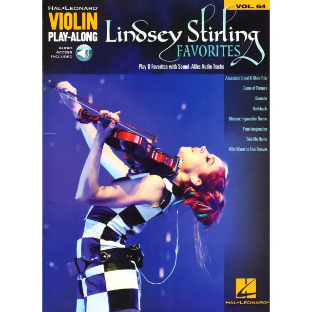 Lindsey Stirling Favorites Vol. 64 Noten für Violine mit Audio