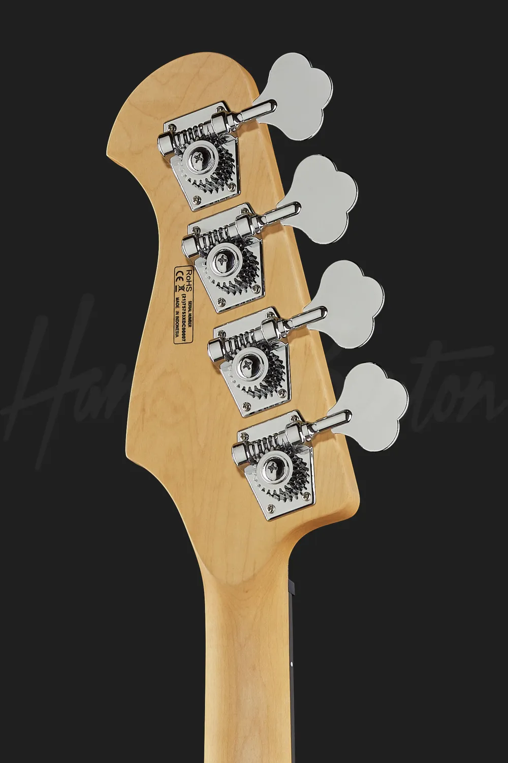 Harley Benton MJ-4MN E-Bass Natural Aktiv DAddario