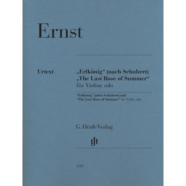 Henle Ernst Erlkönig Last Rose Noten Violine solo