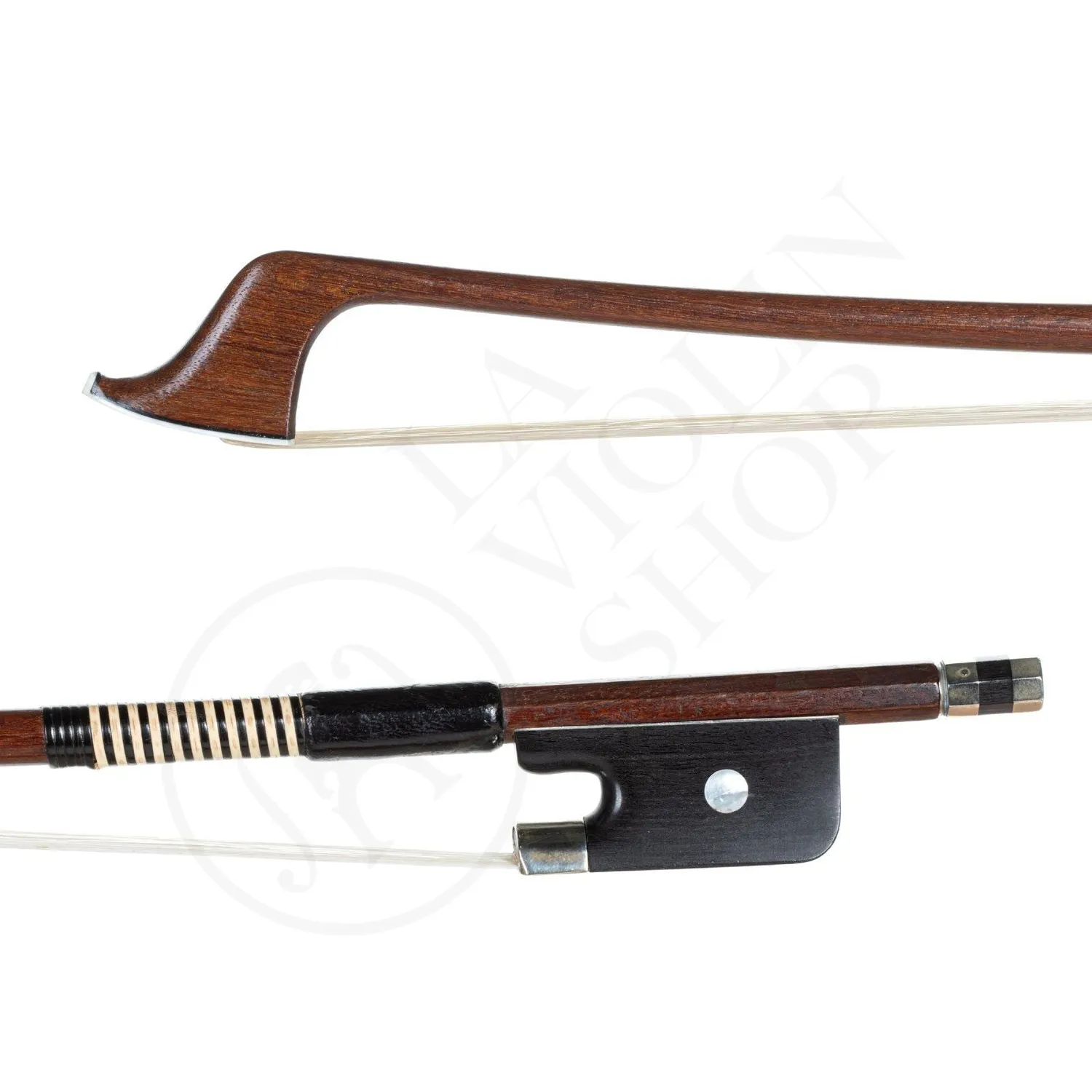 Pernambuk Cellobogen 4/4 rund gebraucht vollsilber