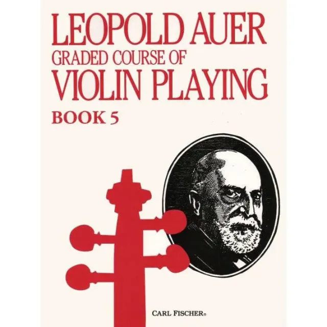 Fischer Auer Graded Course Book 5 Violine Etüden