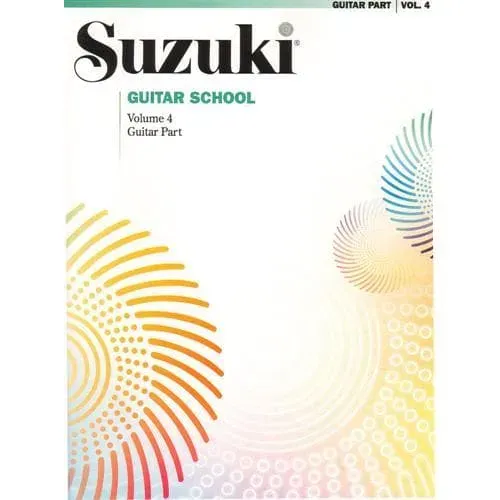Suzuki Guitar School Volume 4 Gitarrennoten klassische Gitarre