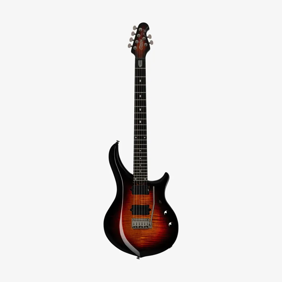 Sterling Majesty DiMarzio E-Gitarre Tiger Eye