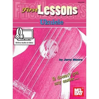 Mel Bay First Lessons Ukulele Ukulelenschule Buch + CD Anfänger