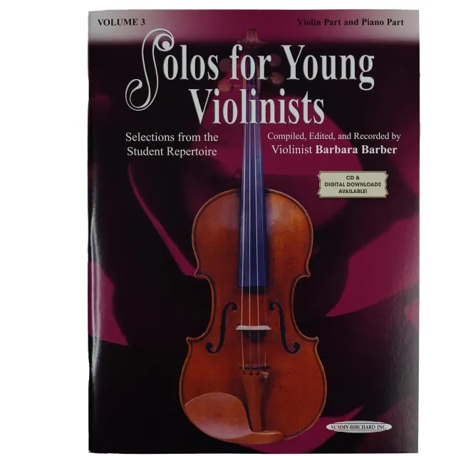 Barbara Barber Solos for Young Violinists Volume 3 Violinenoten