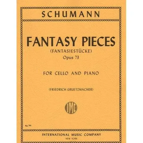 Shar Music Schumann Fantasiestücke Op.73 Noten Cello Klavier