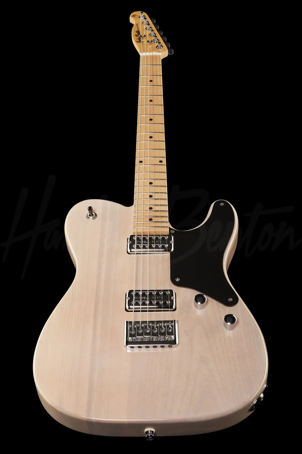 Harley Benton Classic Series TE-90FLT E-Gitarre Vintage White Humbucker