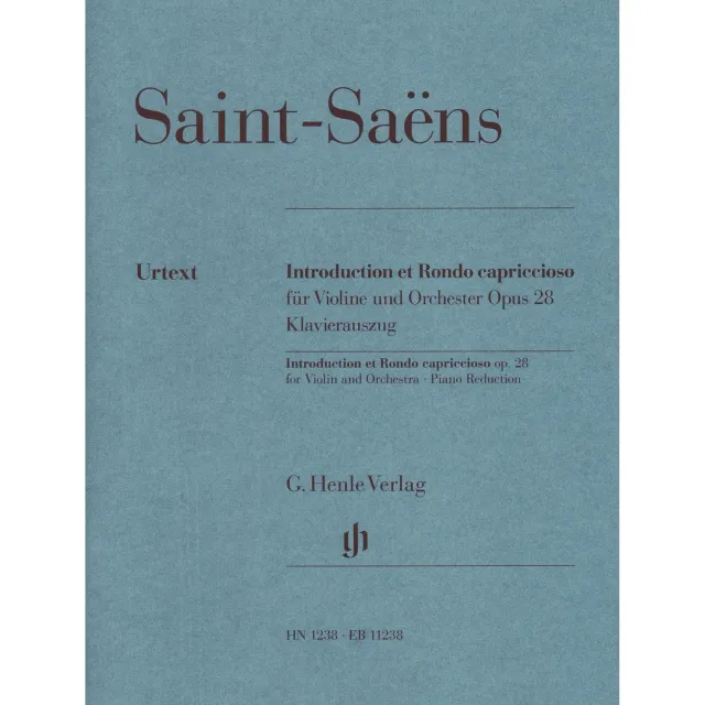 Henle Urtext Saint-Saëns Rondo capriccioso Noten Violine Klavier