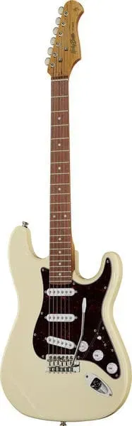 Harley Benton Classic Series ST-62 VW E-Gitarre weiß