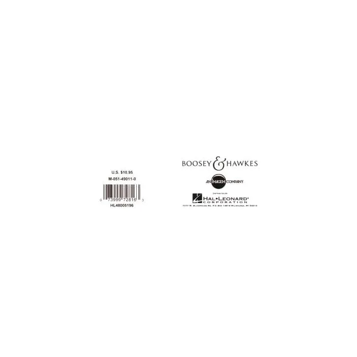 Boosey Strawinsky Elegie Viola Solo Noten Viola Violine