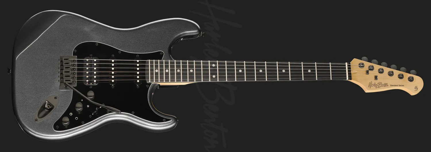 Harley Benton ST-JAMster MDS E-Gitarre Metallic Deep Silver