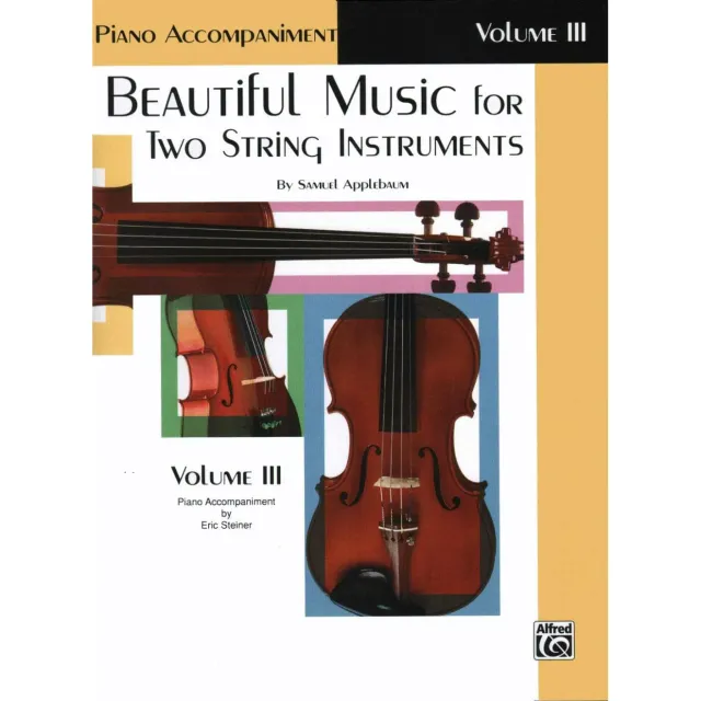 Applebaum Beautiful Music Volume 3 Noten Klavierbegleitung Duett