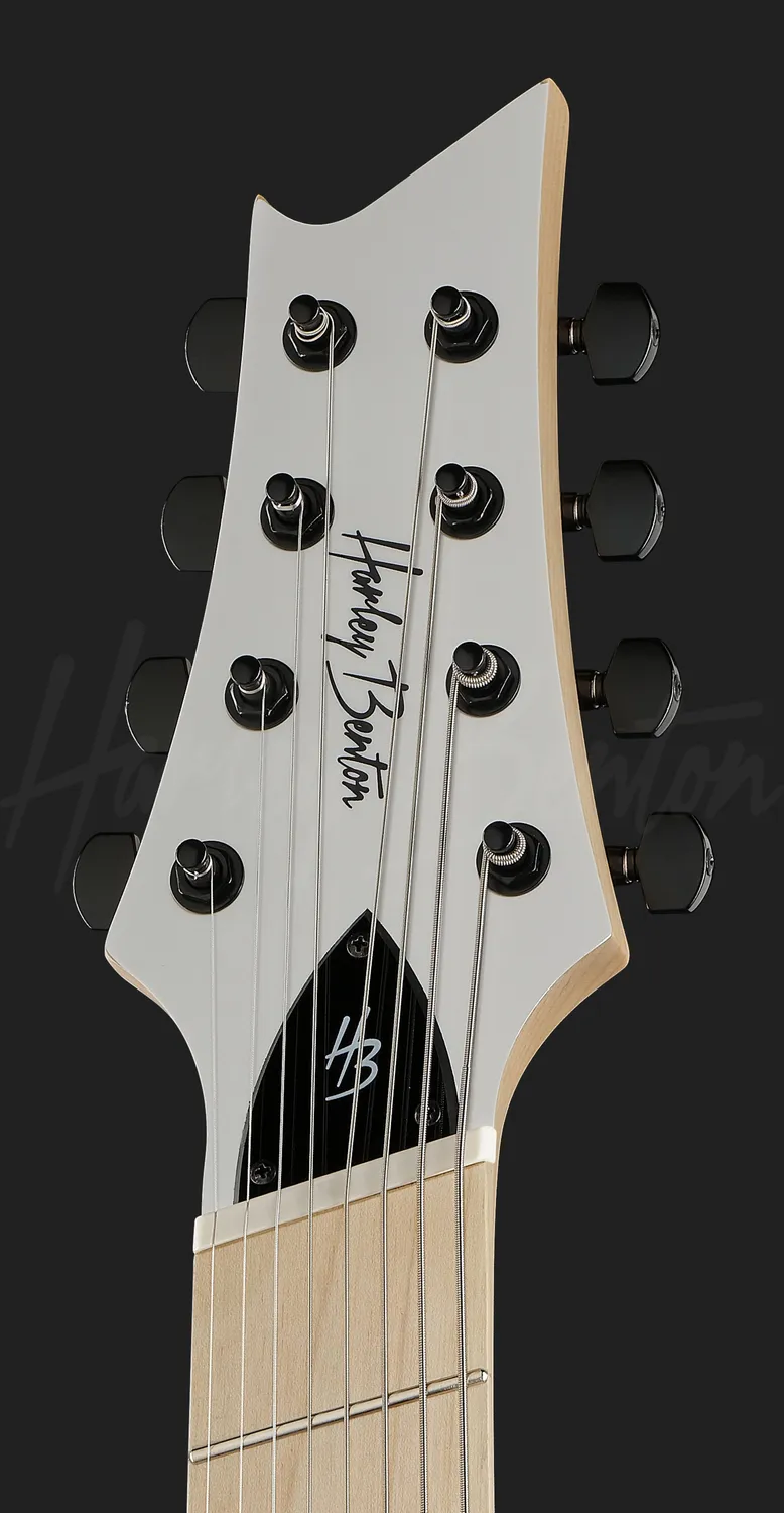 Harley Benton Progressive R-458MN LH WH MultiScale E-Gitarre 8-saitig