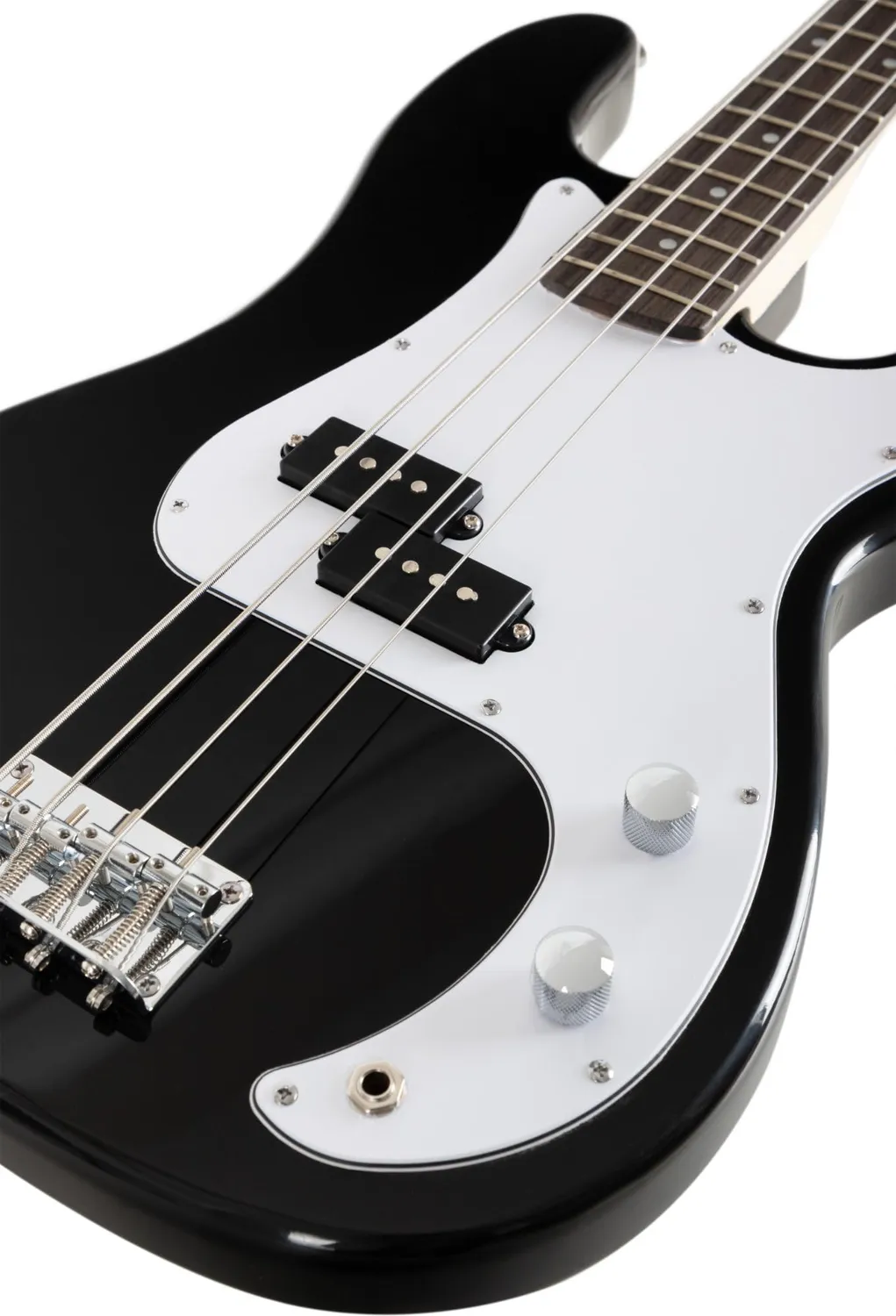 Rocktile Puncher Preci Style E-Bass Schwarz Split-Coil 4-Saiter