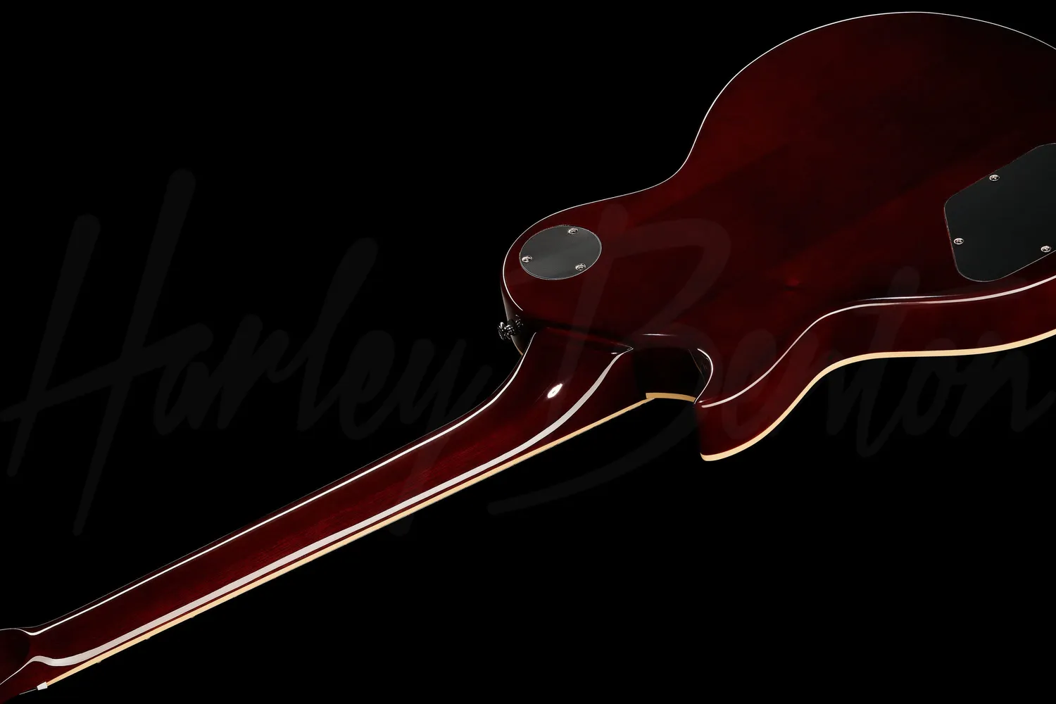 Harley Benton Vintage SC-550 II PAF E-Gitarre Paradise Flame