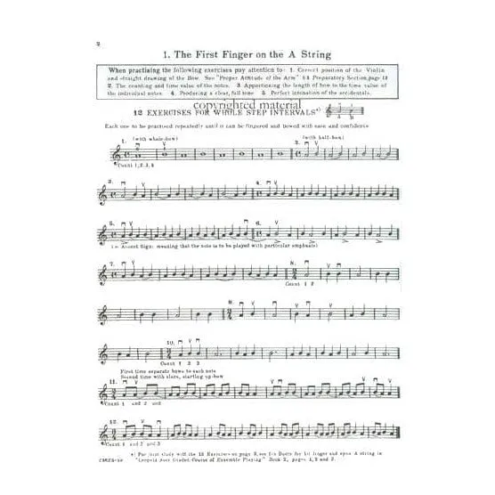 Auer Graded Course Book 2 Violinschule Noten Fischer